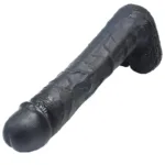 16 IN Extreme Giant Realistic PVC Black Dildo - Image 6