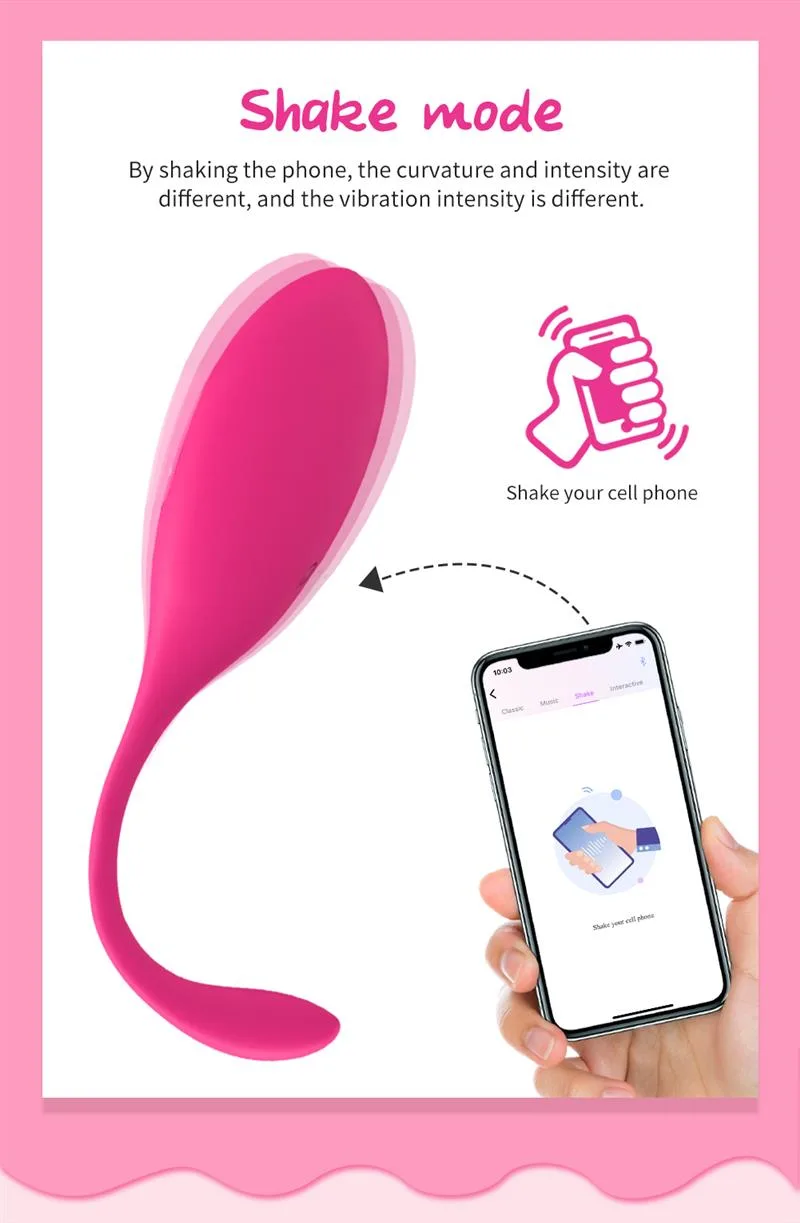 Wireless Vibrating Egg Vaginal Kegel Ball 10 Wireless Vibrating Egg Vaginal Kegel Ball 10