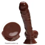9.5 IN Big Realistic Looking PVC Dildo - Image 6