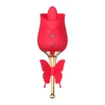 Rose Women Toy Clitoris Nipple Sucking Vibrator - Image 3
