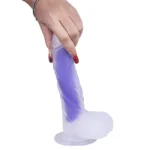 7 IN Small Starter Silicone Luminous Dildo - Image 4