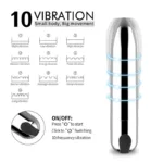 10 Vibration Mini Secret Bullet Vibrator - Image 7