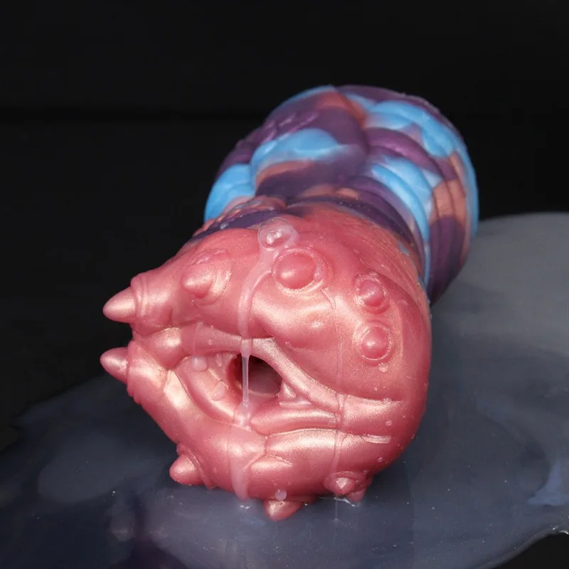 Fantasy Soft Silicone Exotic Male Stroking Toy 2 Fantasy Soft Silicone Exotic Male Stroking Toy 2