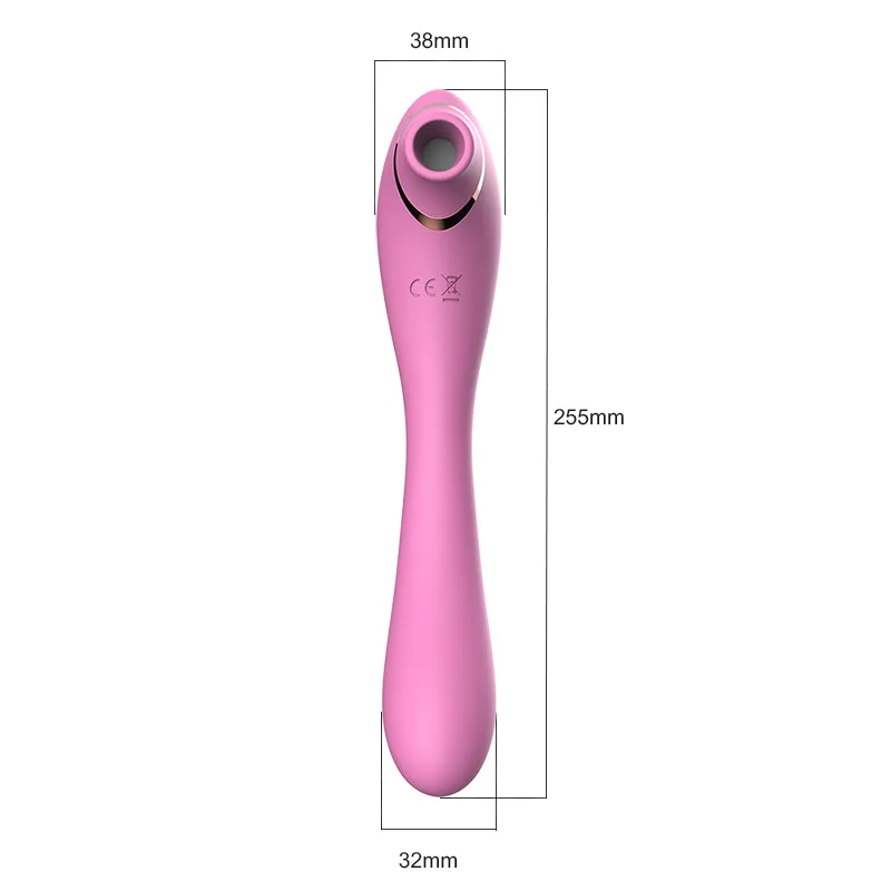 986bd3ad42ad8e73 7 Intense Frequencies Bendable Clit Sucking Vibrator - Image 7