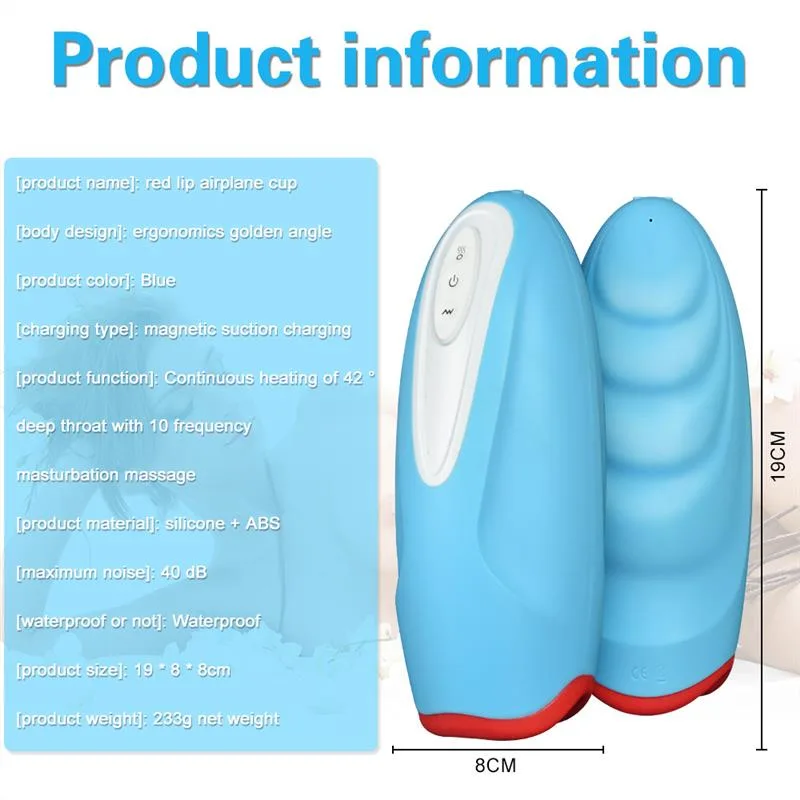 Heating Deep Throat Male Aircraft Cup 6 Heating Deep Throat Male Aircraft Cup 6
