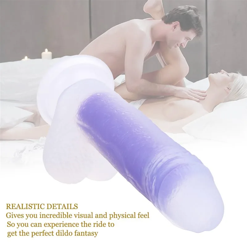 7 IN Small Starter Silicone Luminous Dildo 3 7 IN Small Starter Silicone Luminous Dildo 3