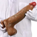 13 IN Huge Girth Silicone Dildo Best Realistic Cock - Image 7