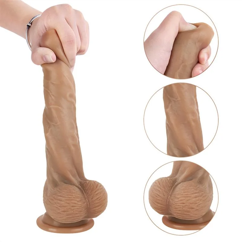 8 IN Life Size Silicone Uncut Dildo with Strap On Harness 4 8 IN Life Size Silicone Uncut Dildo with Strap On Harness 4