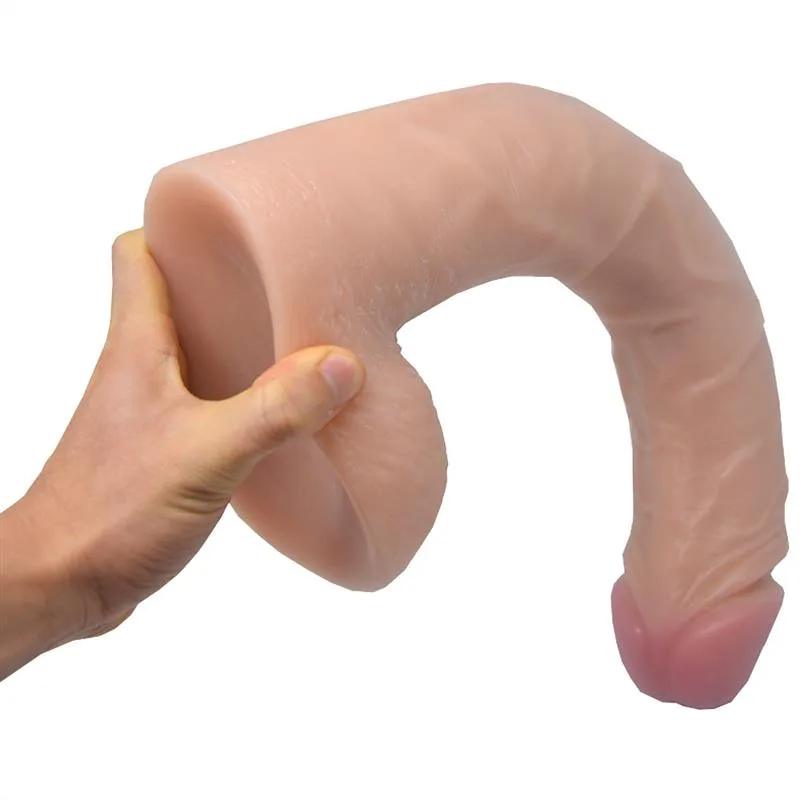 a6f7a2c42126cbdf 17.5 IN Extreme Huge Realistic PVC Dildo - Image 6