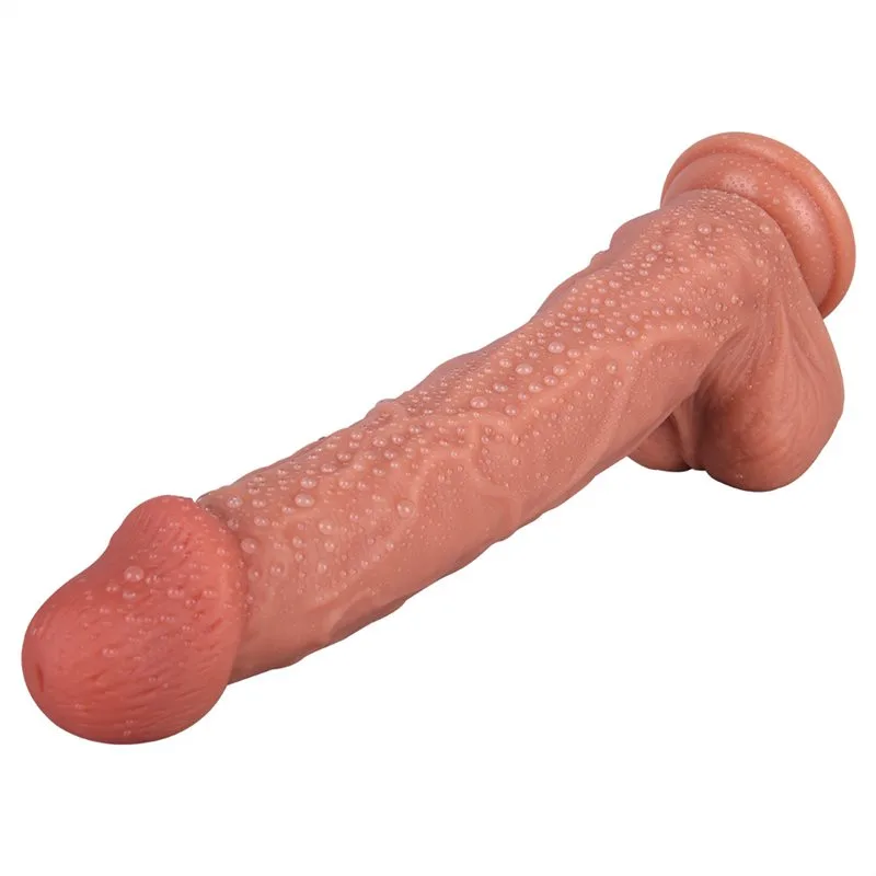 ae7cbdea8259e111 10 IN Long Natural Fat Best Silicone Dildo - Image 5