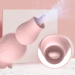 2 In 1 Rose Women Toy with Tongue and Suction - Image 6