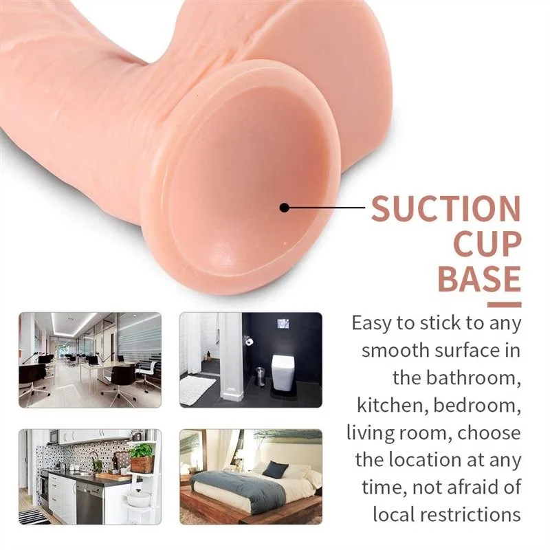 13 IN Long Fat Pronounced Head PVC Dildo 6 13 IN Long Fat Pronounced Head PVC Dildo 6