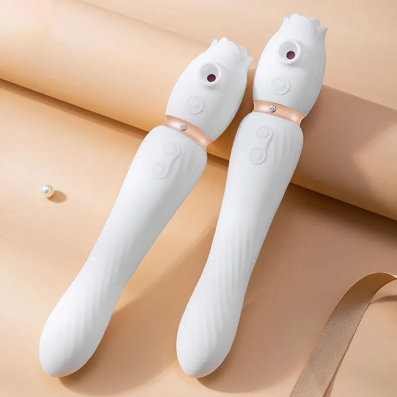 bf726128c31389cc White Warming Tongue Licking Sucking and Swing Vibrator - Image 3