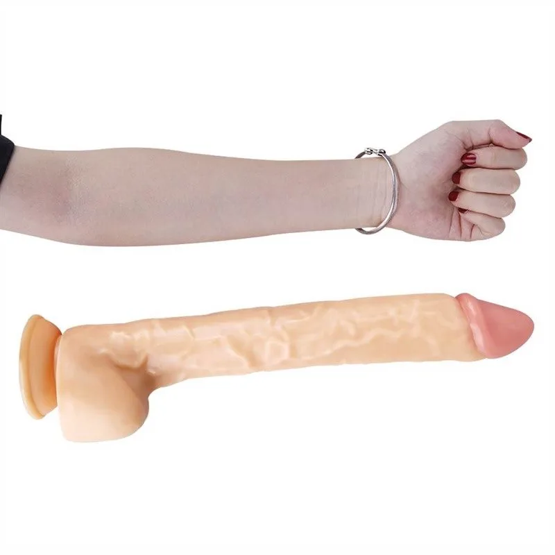 c055dd89aaa72538 15 IN Extra-Long Slim Soft PVC Dildo - Image 5