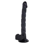 12 IN Long Slim Dildo Unisex Strap-On Harness Kit - Image 6