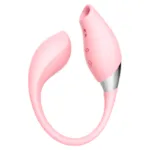 Dual Ended Clitoral Sucking Vibrator With Heated Vibrating Egg - Image 5