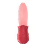 10 Speeds Silicone Rose Tongue Licking Vibrator - Image 4