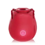 Red Rose Clit Sucking Vibrator Women Oral Sex Toy - Image 3
