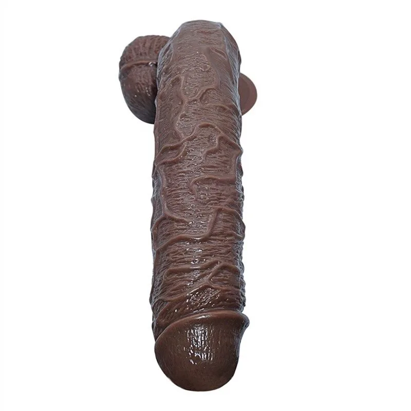 c4e7745c4b794fc2 17 IN Extra Long Realistic Penis Shape PVC Dildo - Image 5
