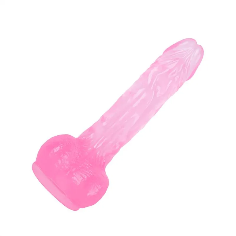 8 IN Thin Pink PVC Dildo Strap On Harness Set 10 8 IN Thin Pink PVC Dildo Strap On Harness Set 10