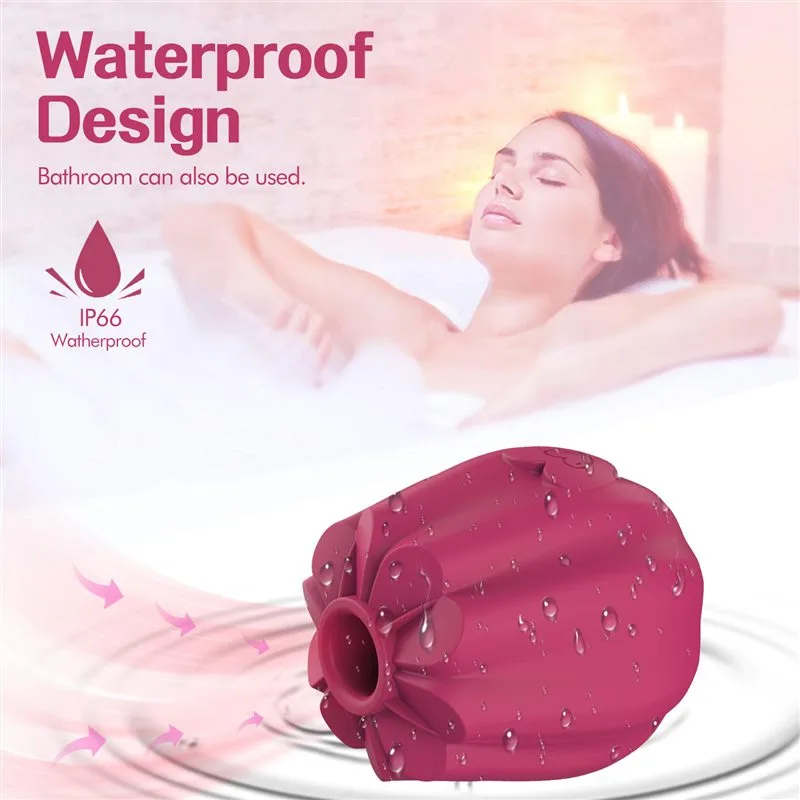 10 Suction Rose Sucking Vibrator 3 10 Suction Rose Sucking Vibrator 3