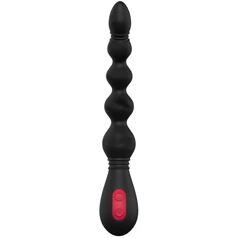 d40e61a302f103e4 9 Vibration Silicone Anal Beads Vibrator - Image 3