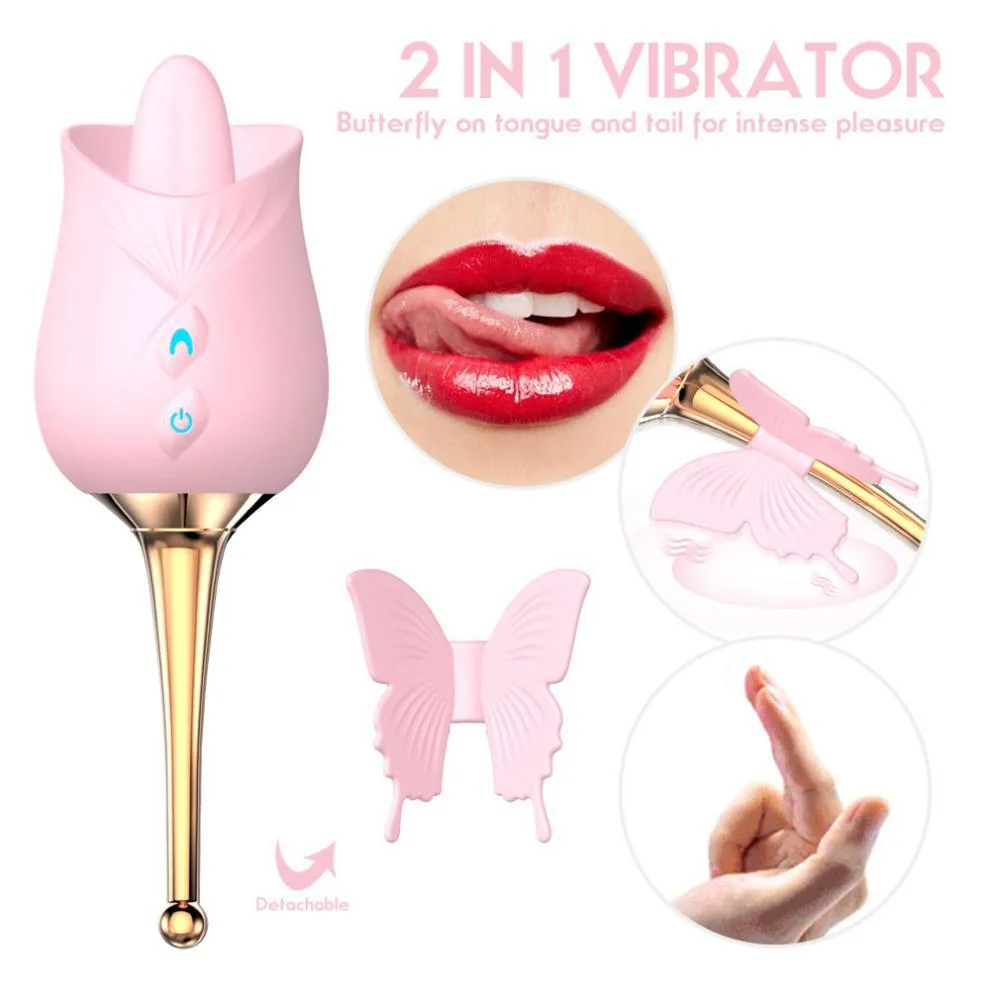 d625a23e7e160d1c Rose Women Toy Clitoris Nipple Sucking Vibrator - Image 8