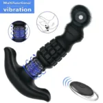 10 Vibration 3 Rotation Prostate Vibrator Electric Anal Plug - Image 3