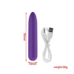 10 Vibration Mini Secret Bullet Vibrator - Image 2