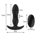 Remote Control Thrusting Anal Vibrator - Image 4