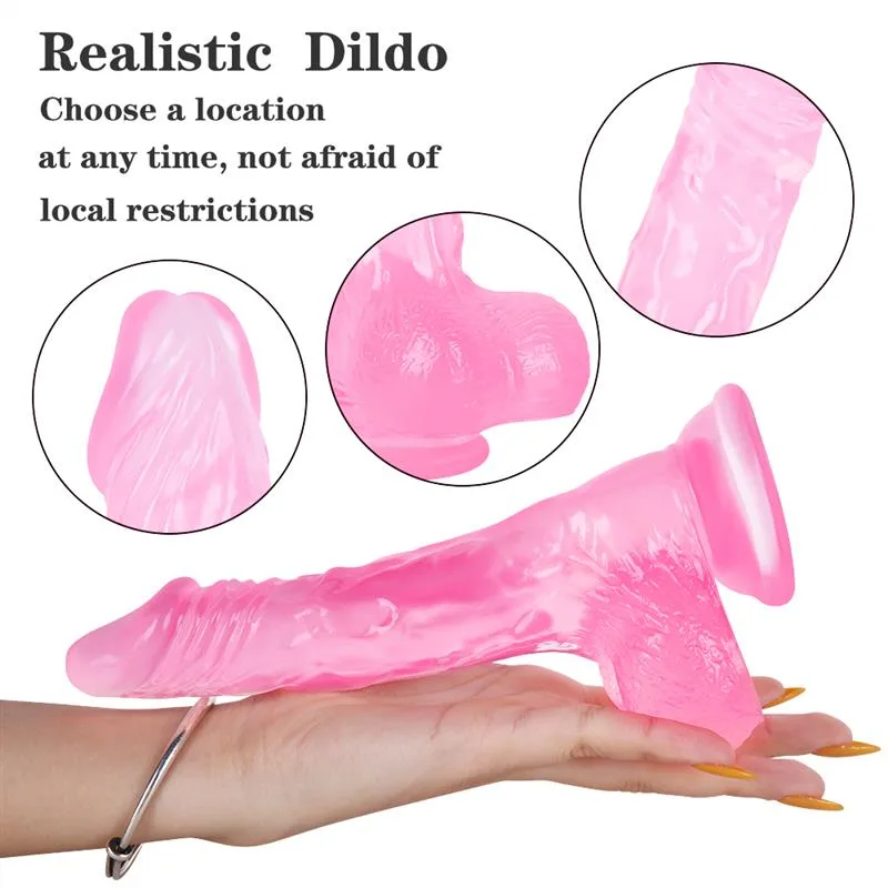 8 IN Thin Pink PVC Dildo Strap On Harness Set 15 8 IN Thin Pink PVC Dildo Strap On Harness Set 15