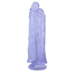 10.5 IN Conjoined PVC Dildo Realistic Siamese Penis - Image 7