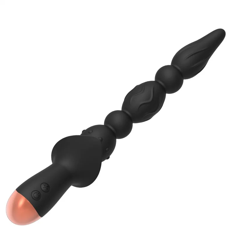 ea80b8cf3f9c04b8 10 Vibration Anal Beads Vibrator for Men and Women - Image 4
