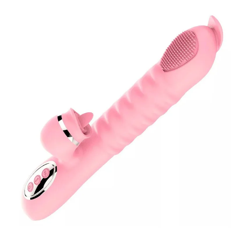 ea8e9c7559fb367f Heated Thrusting Vibrator Tongue Licking G-Spot Stimulator - Image 8