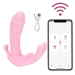 Phone Control Rechargeable Wearable Butterfly Vibrator - Image 8