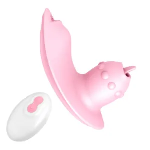 Remote Control Wearable Tongue Licking Vibrator