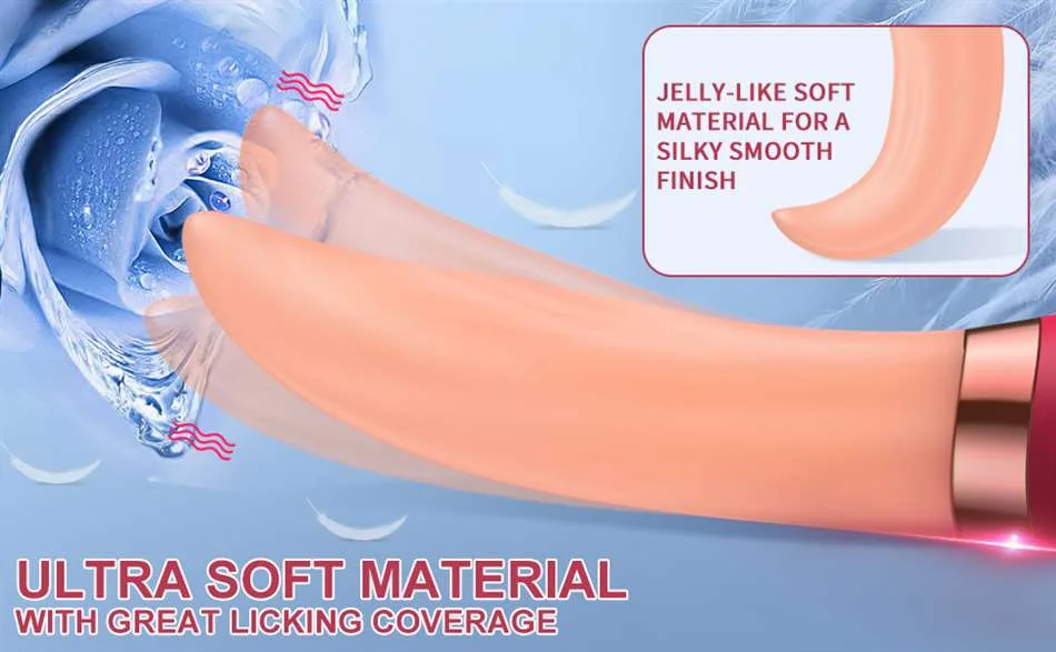 Ultra-Soft Heated Women Clitoris G-Spot Tongue Licking Vibrator 3 Ultra-Soft Heated Women Clitoris G-Spot Tongue Licking Vibrator 3