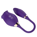 Rose Clit Sucking Toy with Vibrating Egg - Image 2