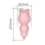 2 In 1 Rose Women Toy with Tongue and Suction - Image 5