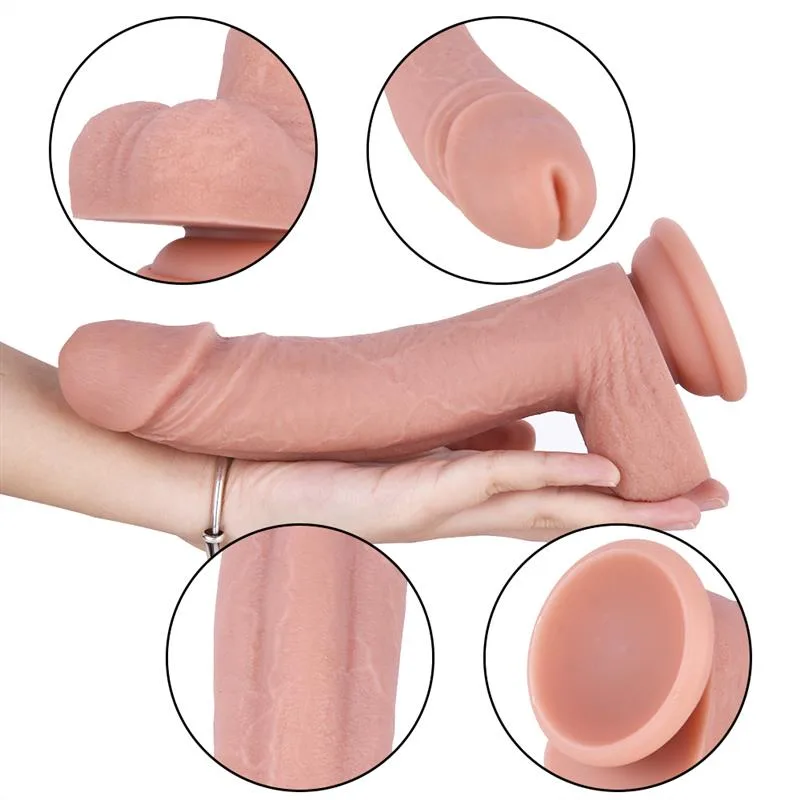 8 IN Lifelike Silicone Dildo Strap On Harness Set 5 8 IN Lifelike Silicone Dildo Strap On Harness Set 5