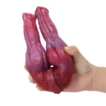 14 IN Silicone Double Ended Dog Knot Dildo