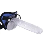 8 IN Glitter Adjustable Strap-On Harness Dildo Set - Image 5