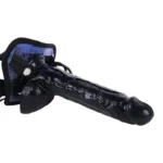 8 IN Glitter Adjustable Strap-On Harness Dildo Set - Image 7