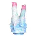 8.5 IN Fantasy Silicone Double Headed Knot Dildo