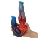 14 IN Fantasy Double Ended Dog Knot Dildo for Lesbian - Image 5