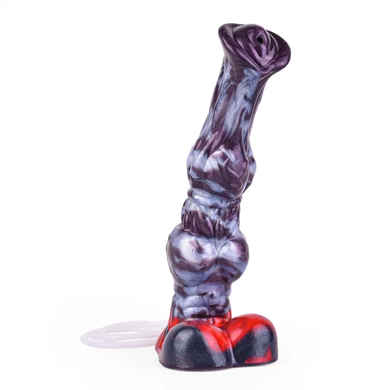 10.2 IN Ejaculating Knotted Horse Dildo Silicone Flexible Animal Penis (37) 10.2 IN Ejaculating Knotted Horse Dildo Silicone Flexible Animal Penis - Image 5