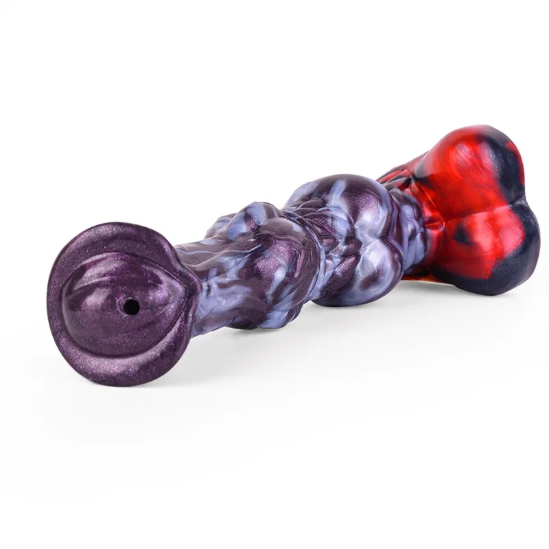 10.2 IN Ejaculating Knotted Horse Dildo Silicone Flexible Animal Penis (51) 10.2 IN Ejaculating Knotted Horse Dildo Silicone Flexible Animal Penis - Image 6