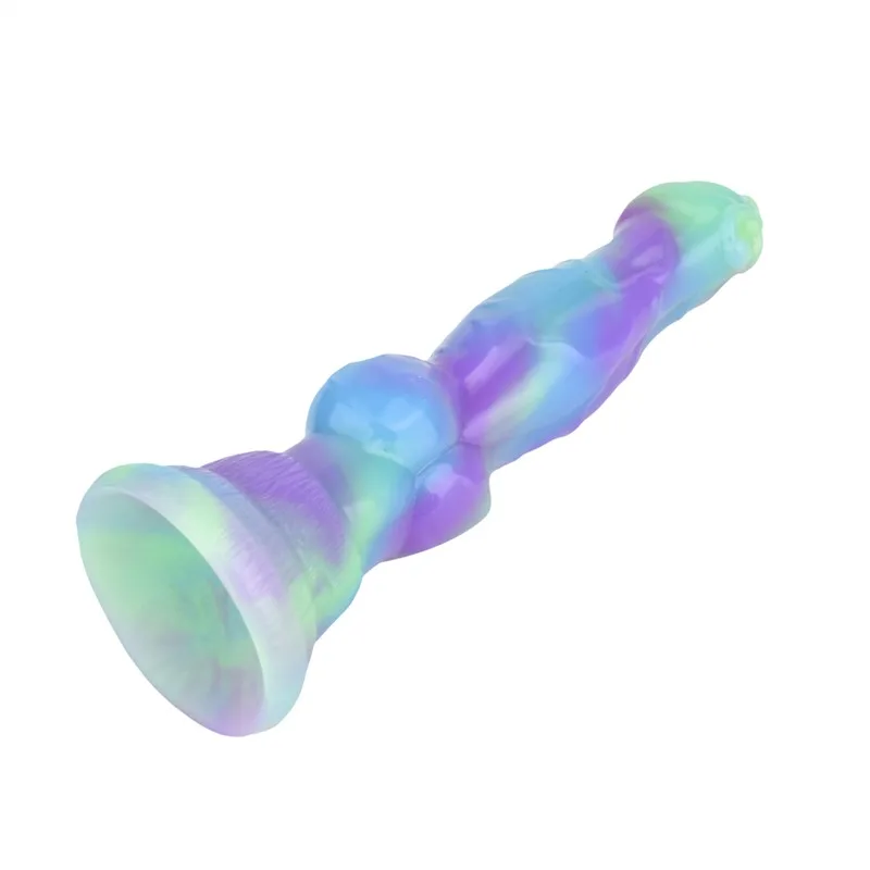 7 IN Small Beginner Dog Dildo with Knot Silicone Canine Sex Toy - Image 9
