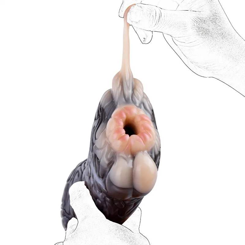 Animal Men Masturbator Soft Silicone Monkey Pussy Toy (9) Animal Men Masturbator Soft Silicone Monkey & Horse Pussy Toy - Image 12