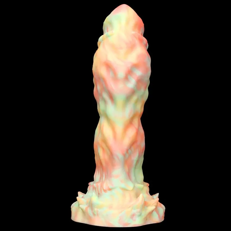 IMG_7143 9.5 IN Large Fat Alien Dildo Fantasy Silicone Unusual Sex Toy - Image 5